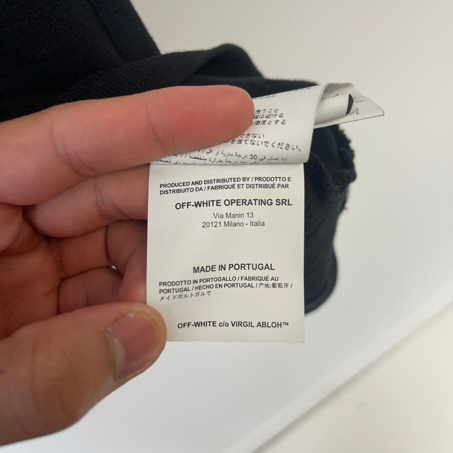Off White Mona Lisa T-Shirt Virgil Abloh L