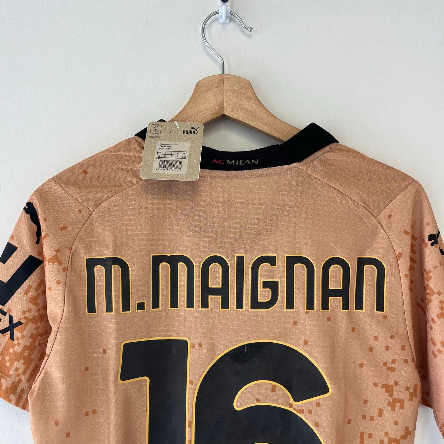 NWT AC Milan Puma Special Edition #16 M.Maigan Jersey L