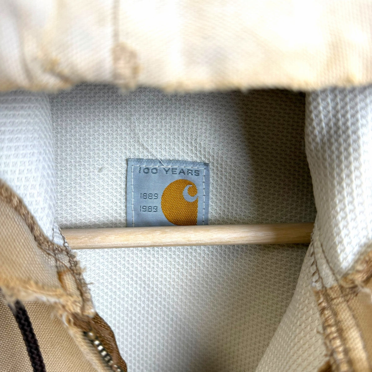 Vintage 100 Year Anniversary Carhartt Tan Active Jacket M