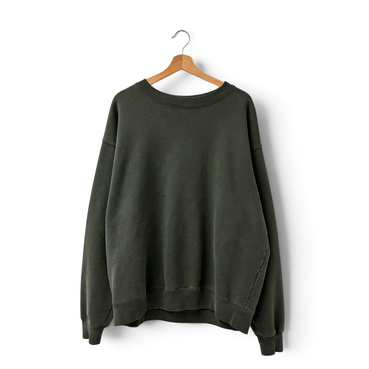 YZY Season 6 Olive Crewneck L