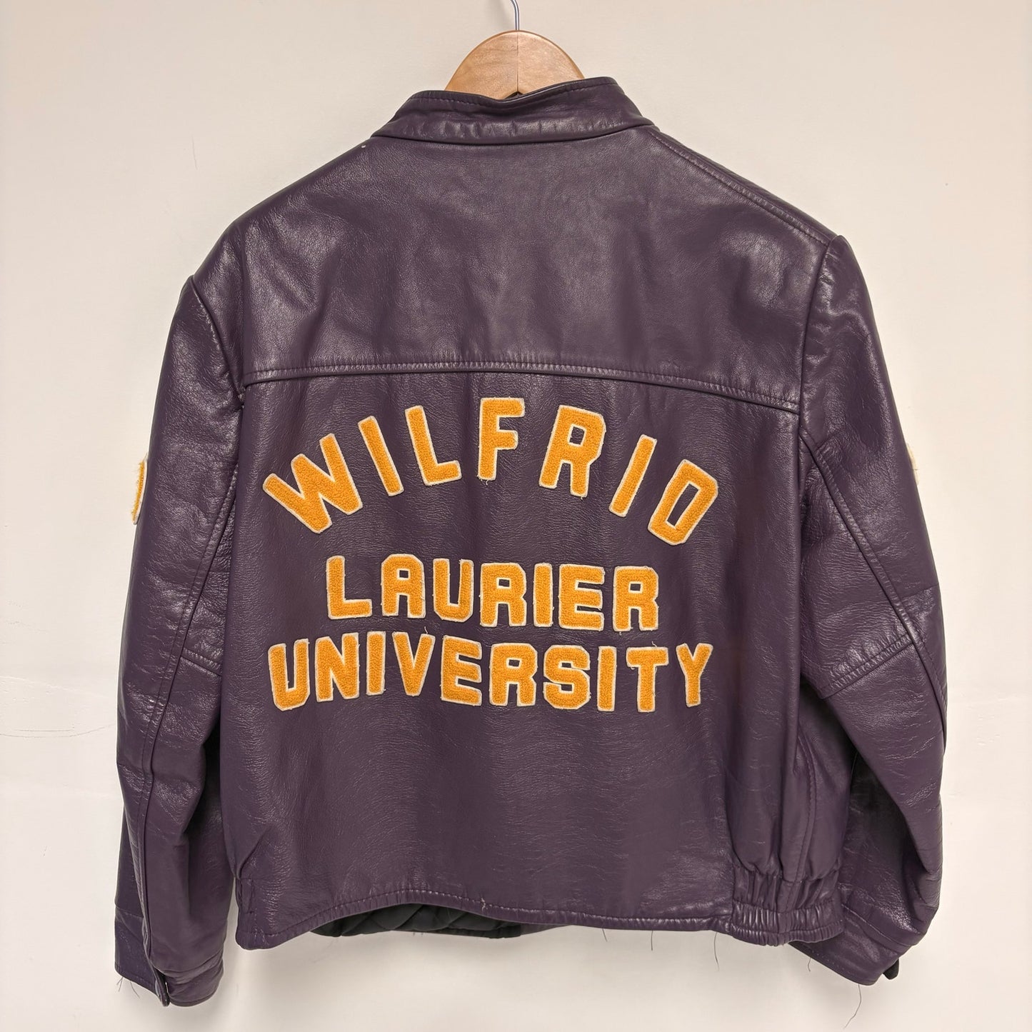 Vintage Western Uni Varsity Purple Jacket M
