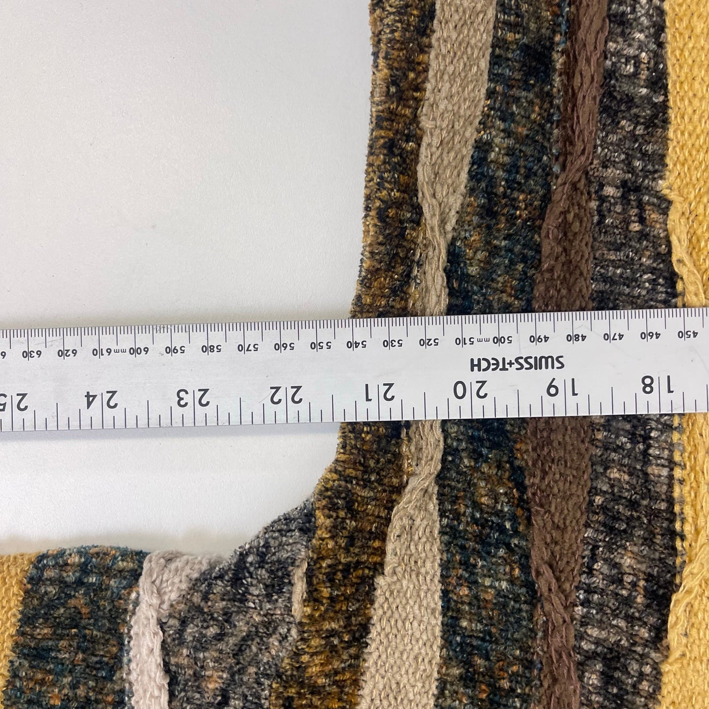 Vintage Tundra 3d knit coogi style brown sweater L