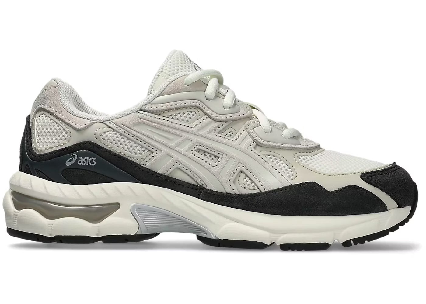 ASICS Gel-NYC Cream Smoke Grey Size: 6M/7.5W, 6.5M/8W