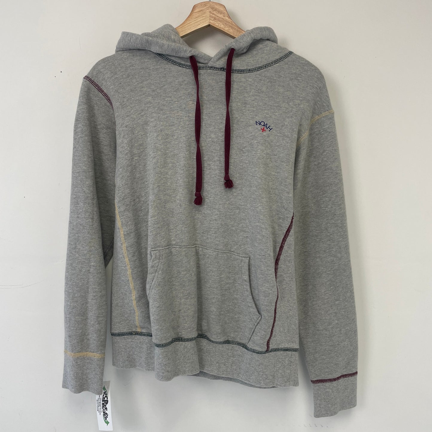 Noah Multicolor Triple Stitch Hoodie S