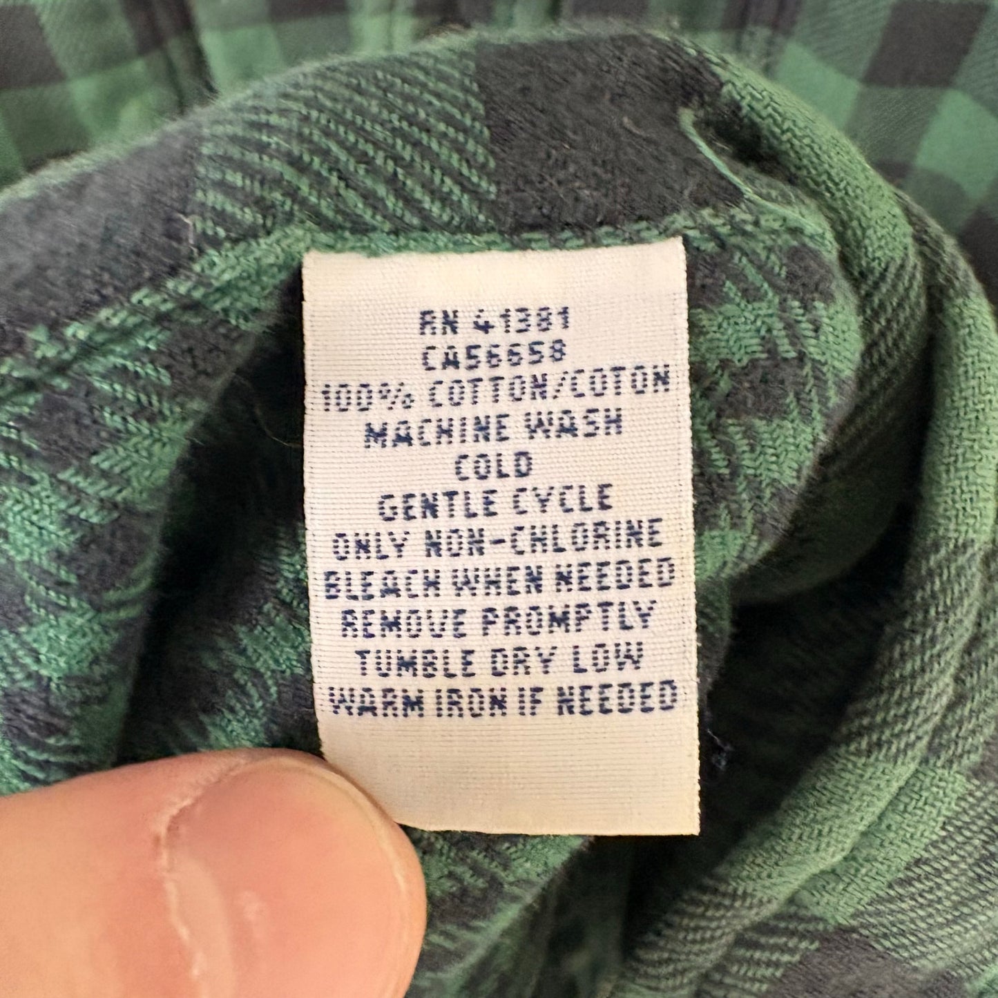 Polo Ralph Lauren Flannel Shirt Green XL