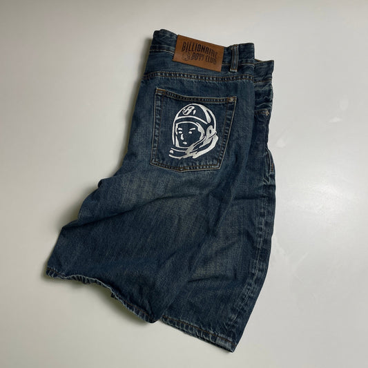 BBC astronaut denim shorts 36