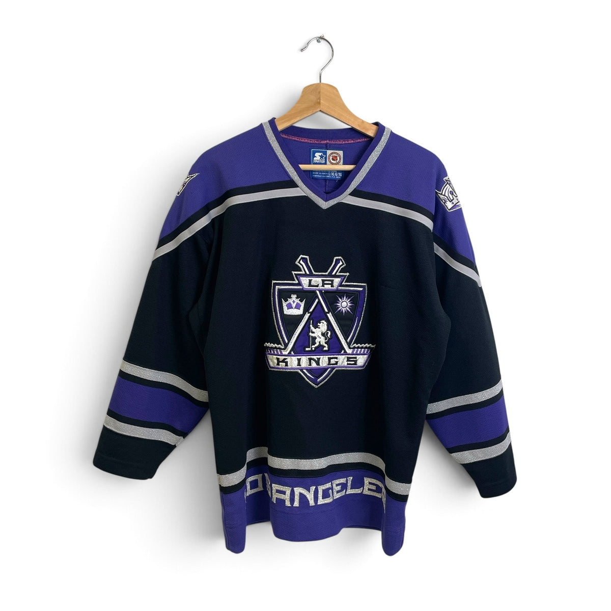 Vintage 90s Starter LA Kings Alternate Jersey L