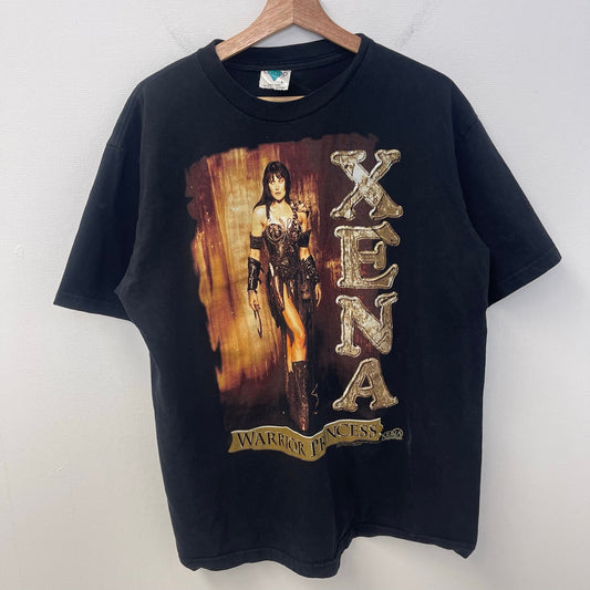 Vintage 90s Xena Princess Warrior 1997 tee L