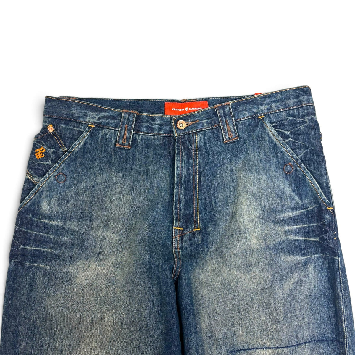 New Vintage Roca Wear Split Stitch Jeans 36