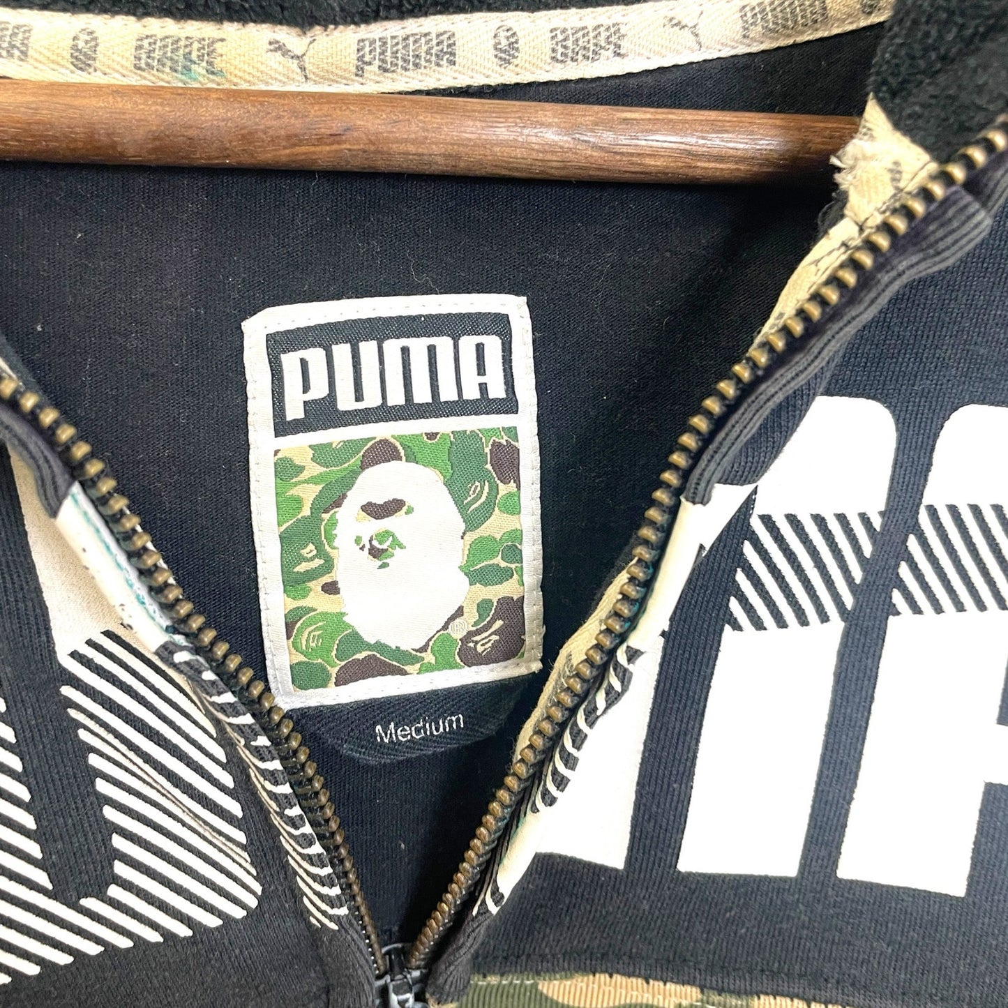BAPE x Puma ABC Camo Shark Full-Zip M
