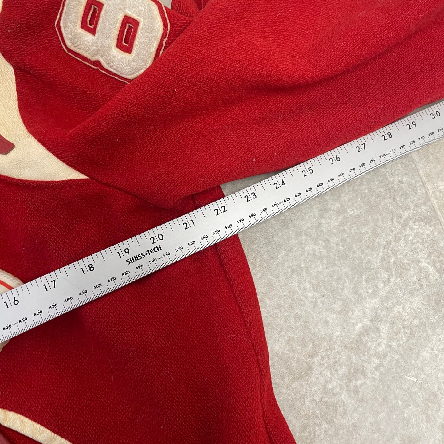 Vintage 70s varsity letterman jacket L