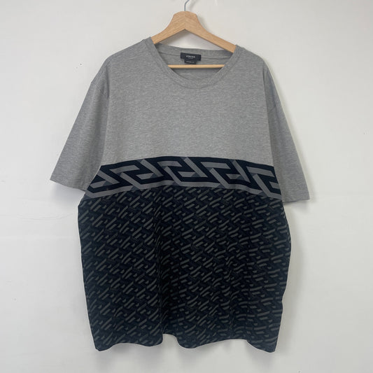 Versace Jacquard Greca Logo Motif tee XXL