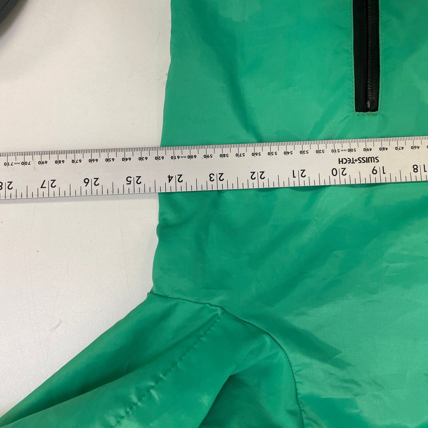 Prada nylon green windbreaker hooded jacket M