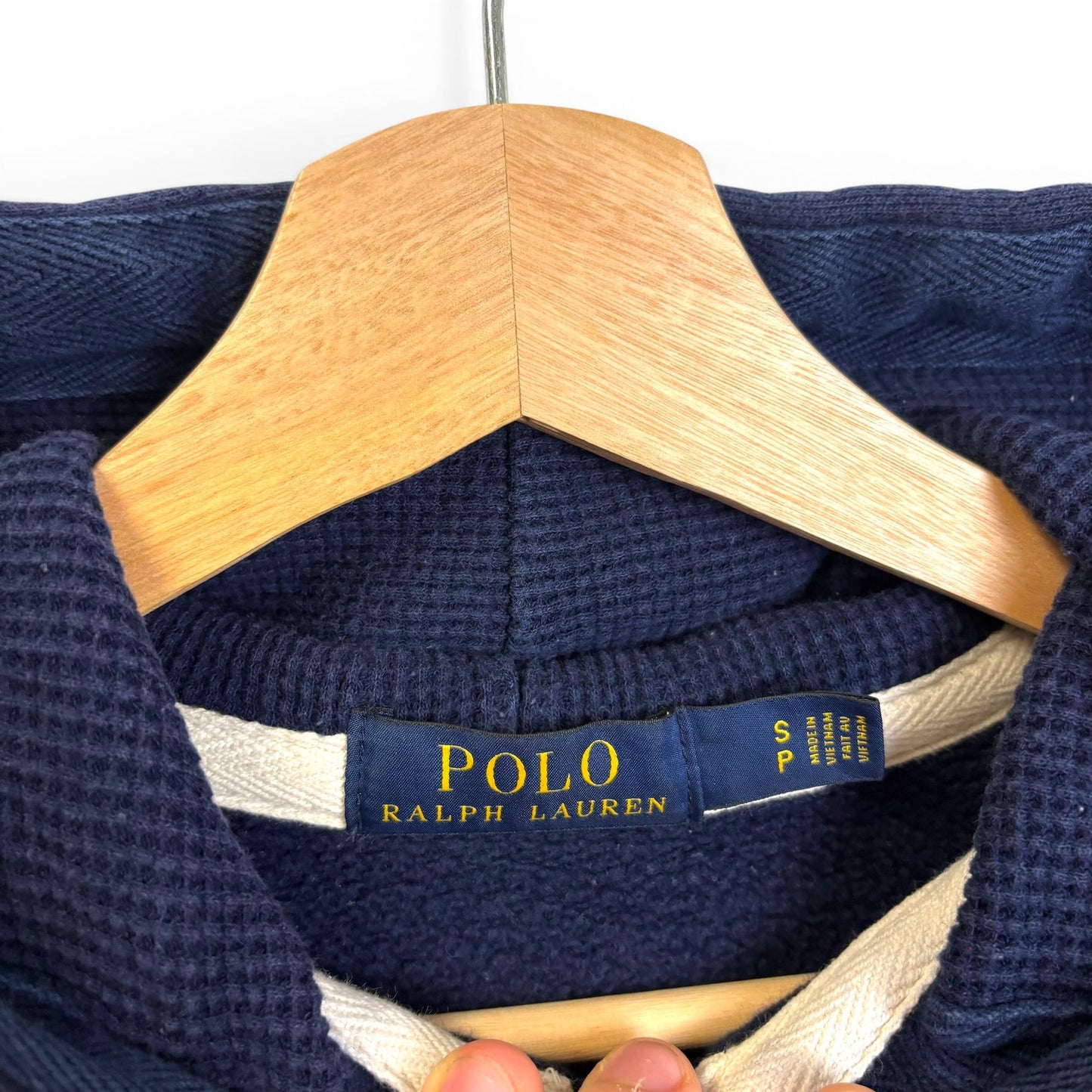 Polo Ralph Lauren Waffle Zip Up S