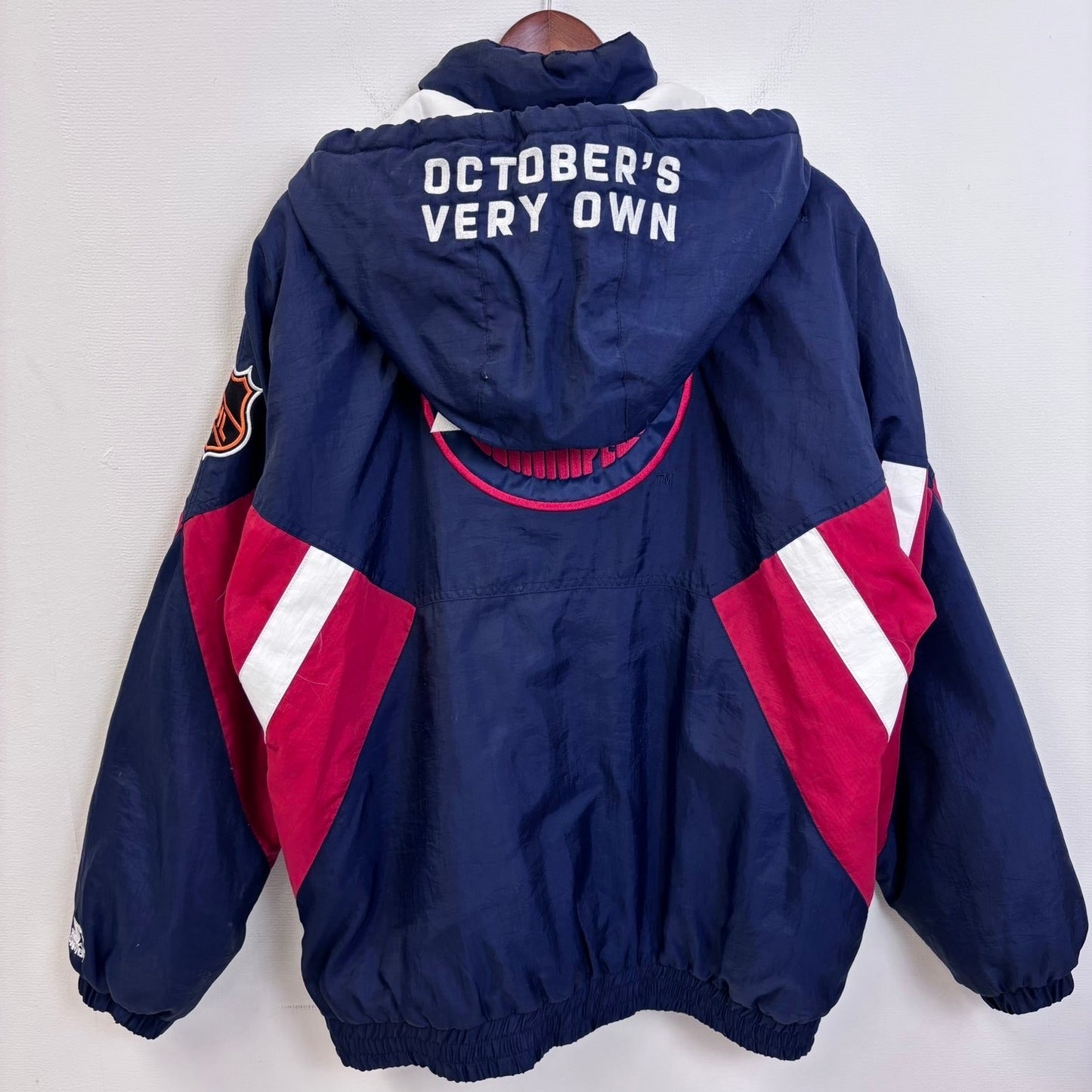 OVO x NHL Winnipeg Jets Starter Half-Zip Hooded Jacket M