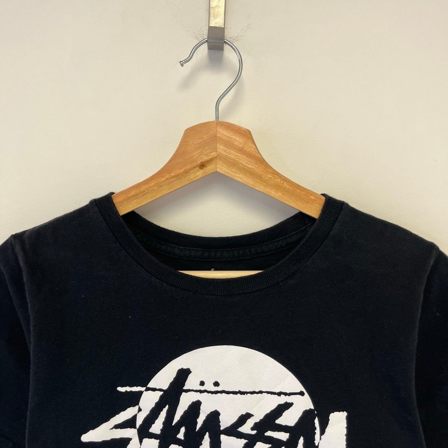 Stussy circle logo t-shirt S