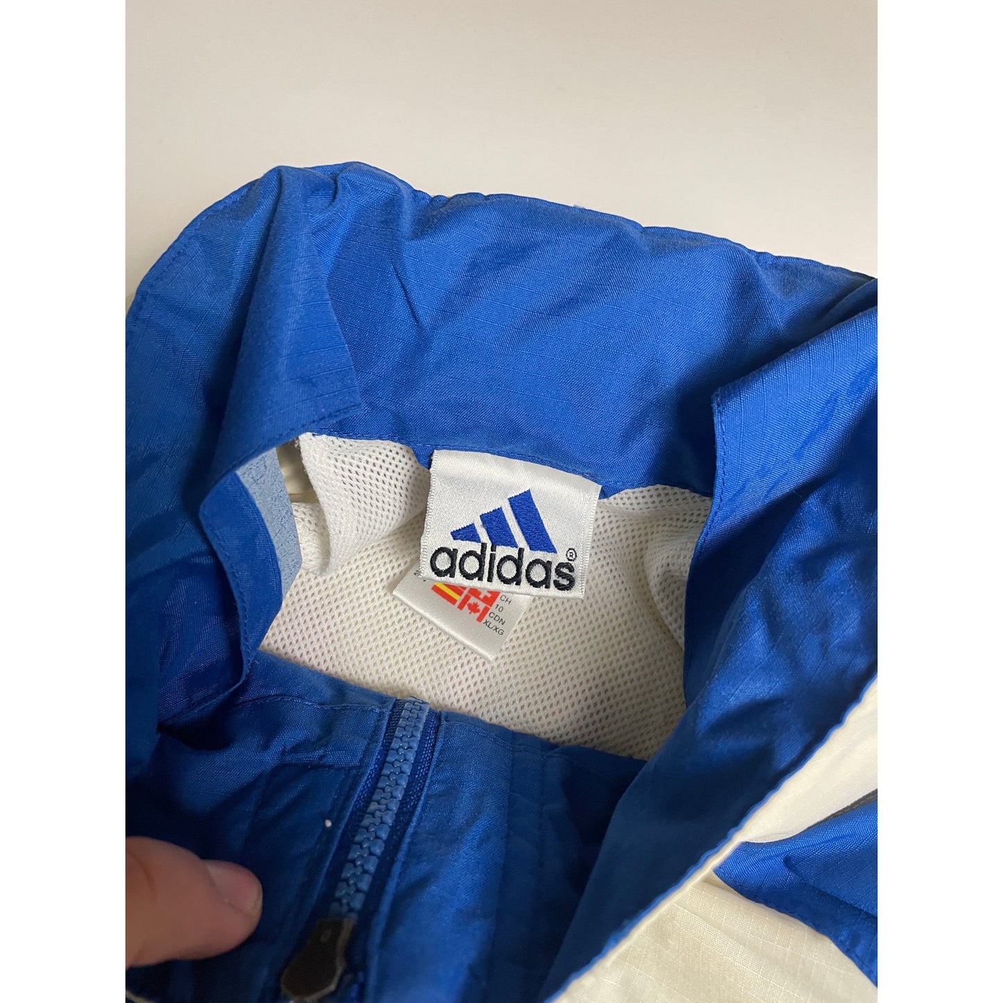 Vintage Adidas yugoslavia 80's windbreaker XL