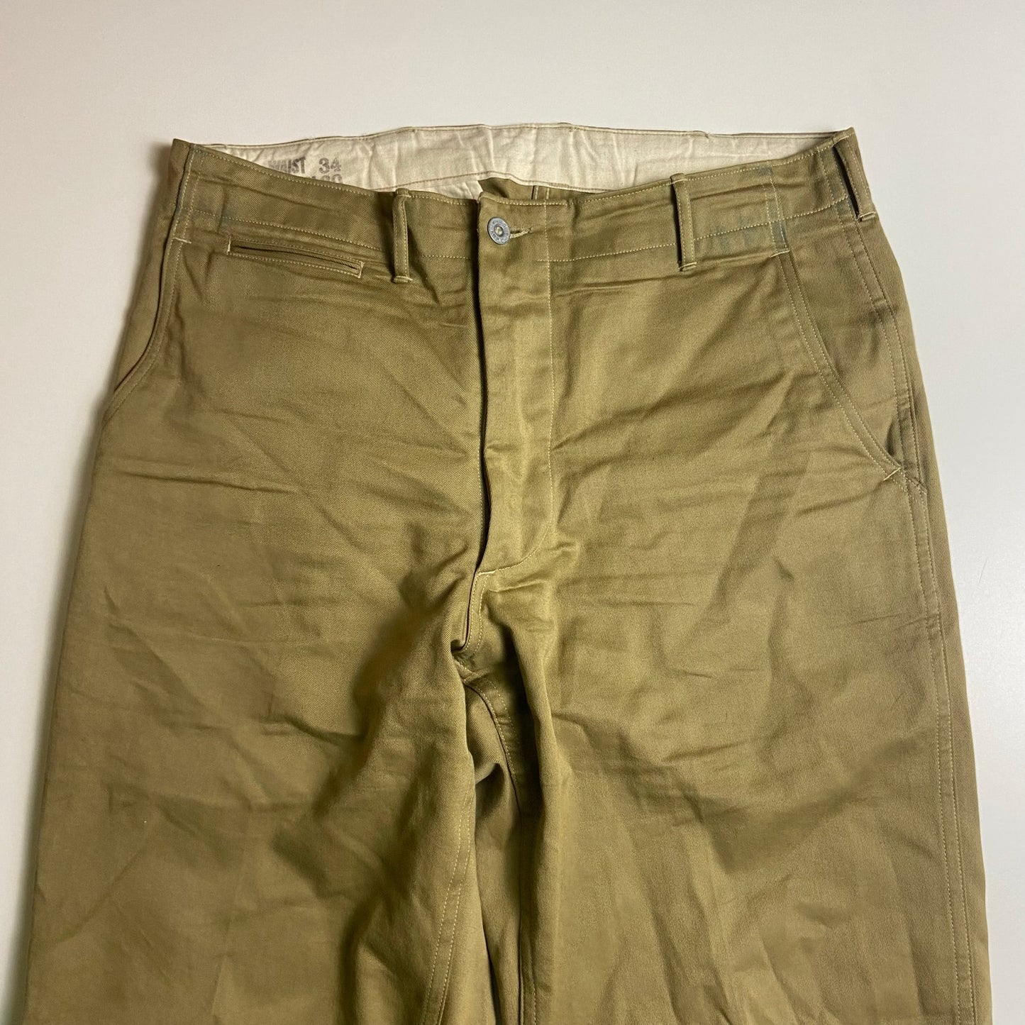 Warehouse made in japan military pants 34x30