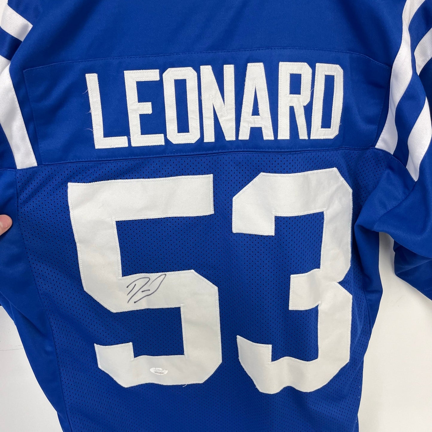 Shaquille Leonard Blue Colts Jersey XL
