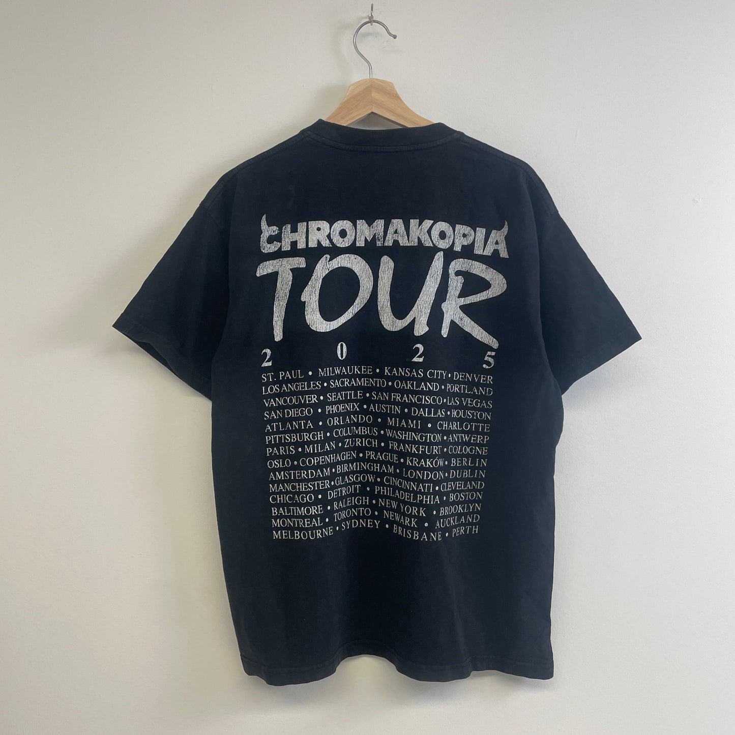Tyler The Creator Chromakopia Tour Shirt M