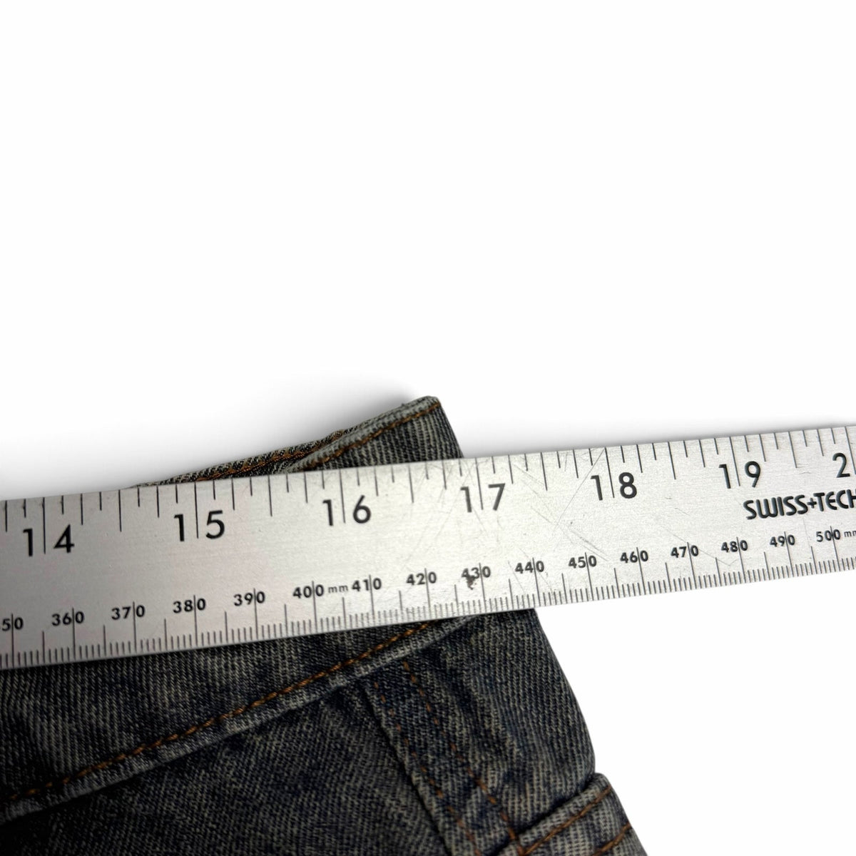 Vale Sports Divison Rhinestone Jorts 32