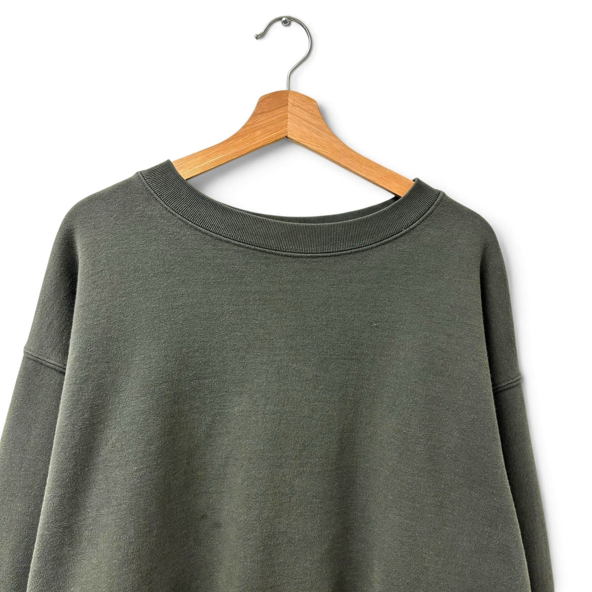 YZY Season 6 Olive Crewneck L