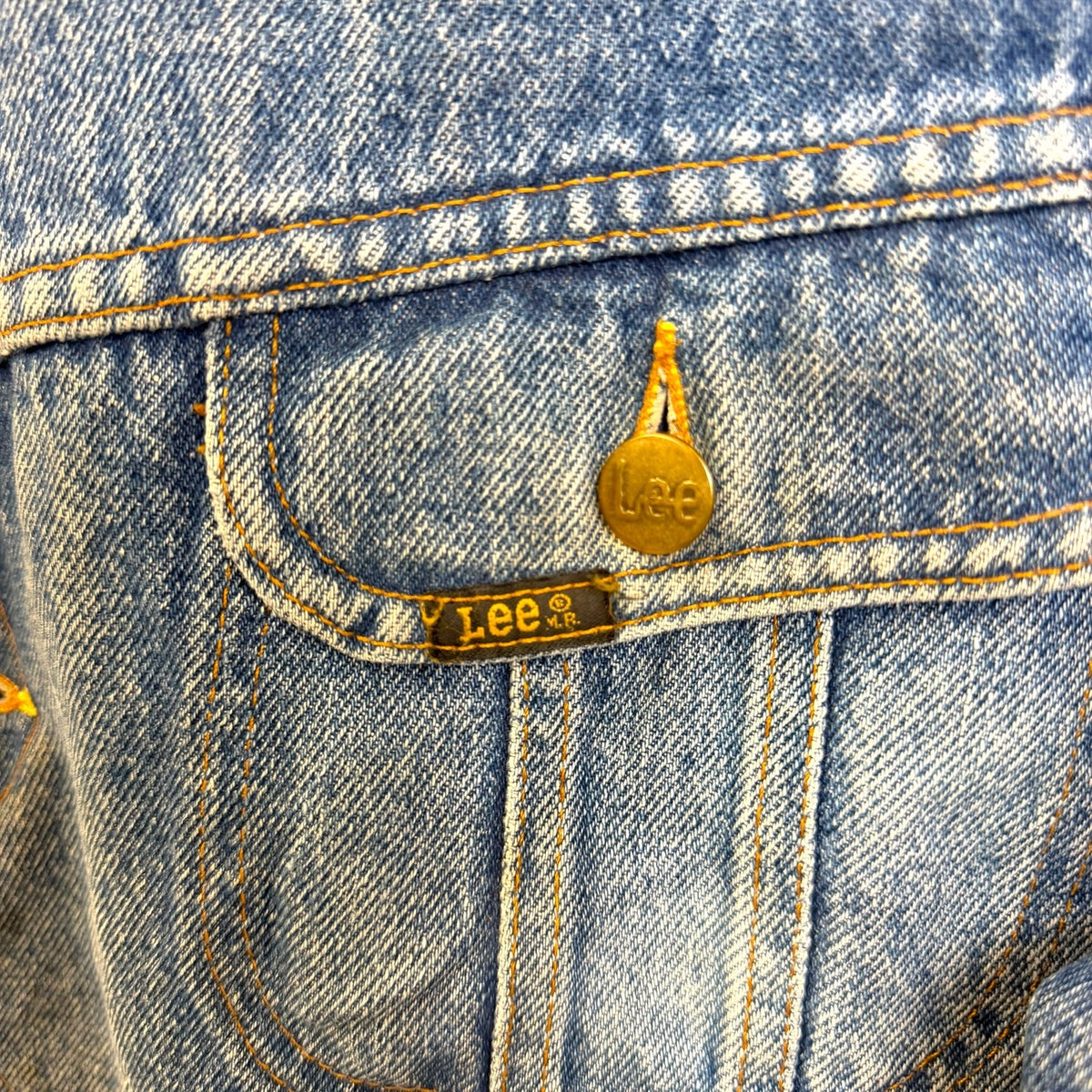 Lee Storm Rider Denim Trucker Jacket 48/XL