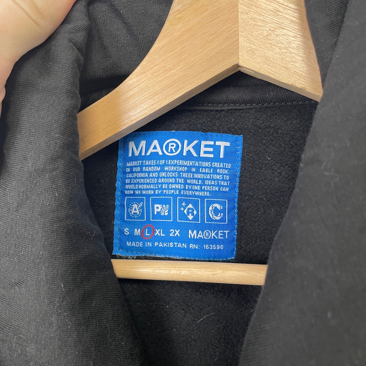 MARKET Studded Hoodie Pullover L
