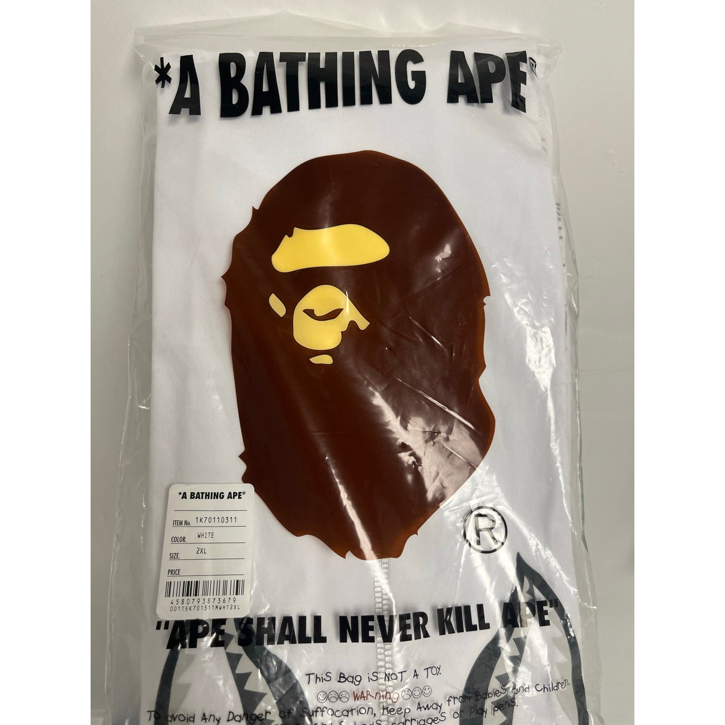 A Bathing Ape Shark Tee  2xl DS