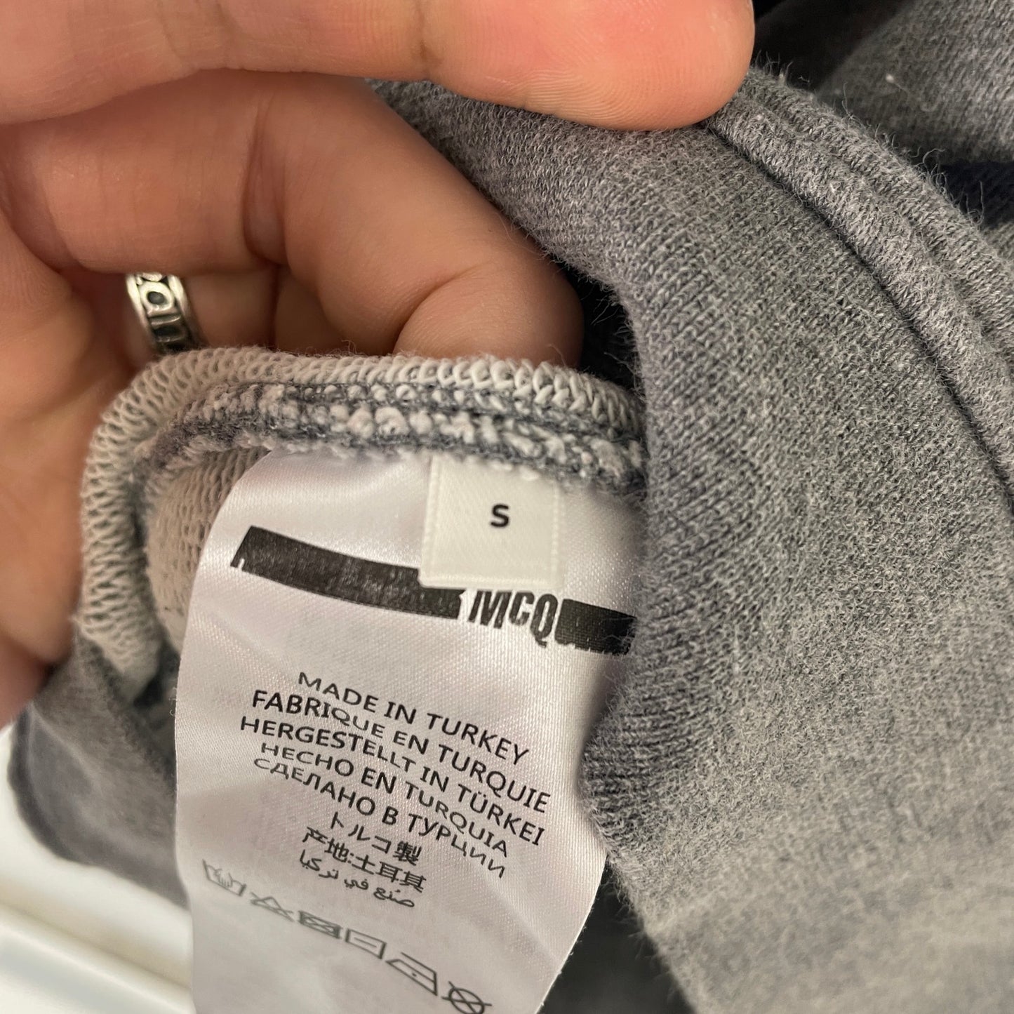 McQ Alexander McQueen Swallow Sweatshirt S