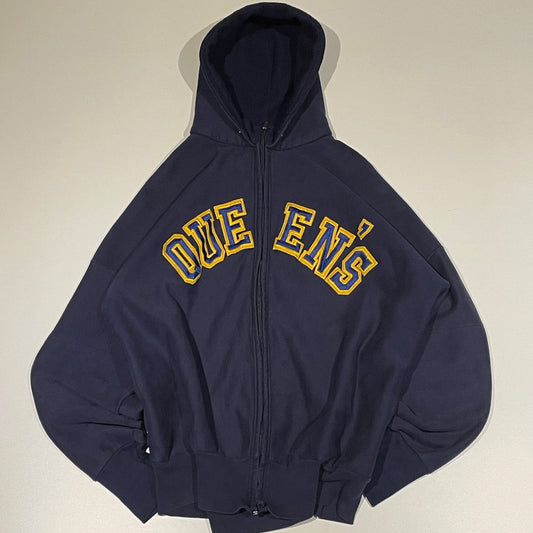 80s queens mock neck zip hoodie L/XL