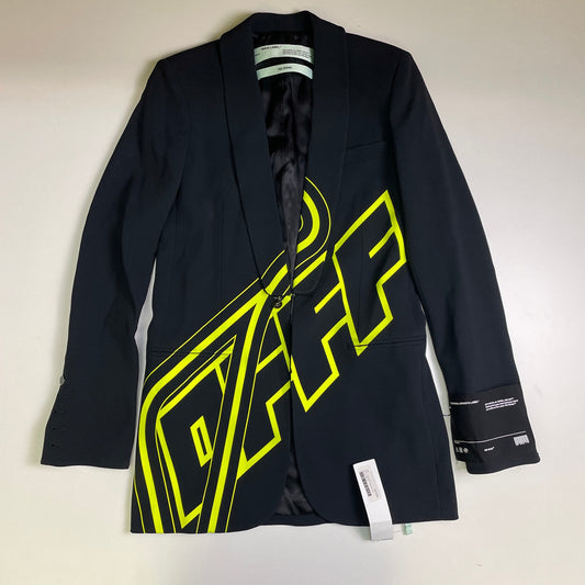 Offwhite 2019 graphic logo blazer NWT