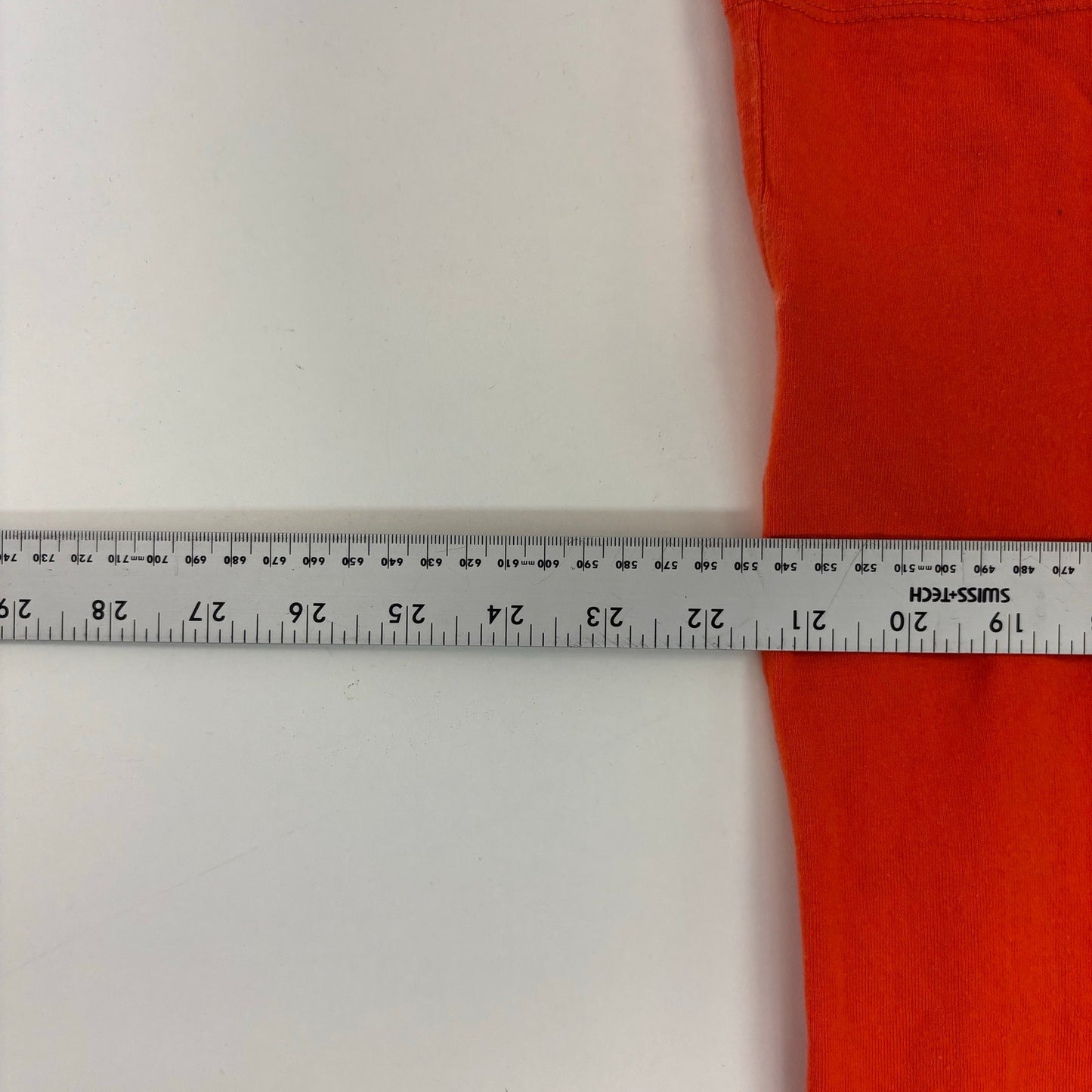 Off-White Stencil Slim Tee Orange/Black M