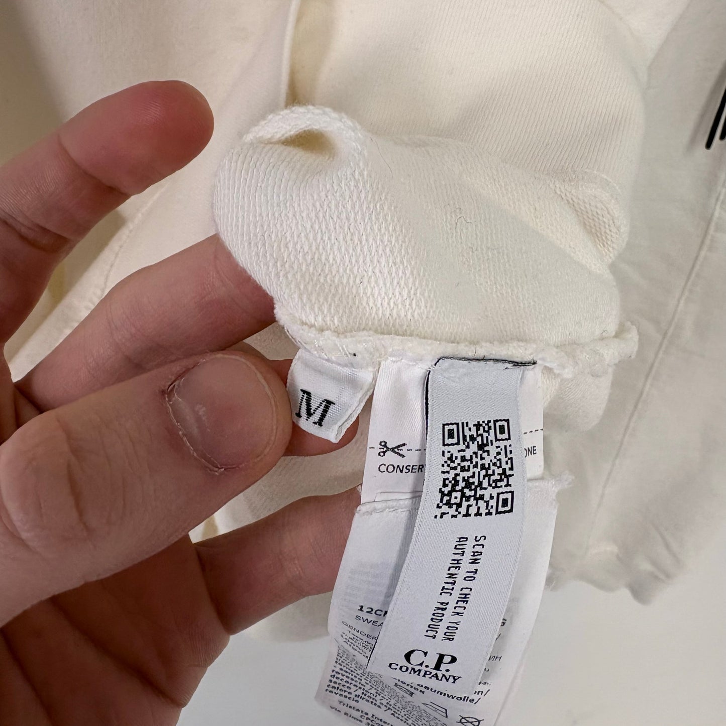 C.P. Company Zip Collar Sweatshirt M