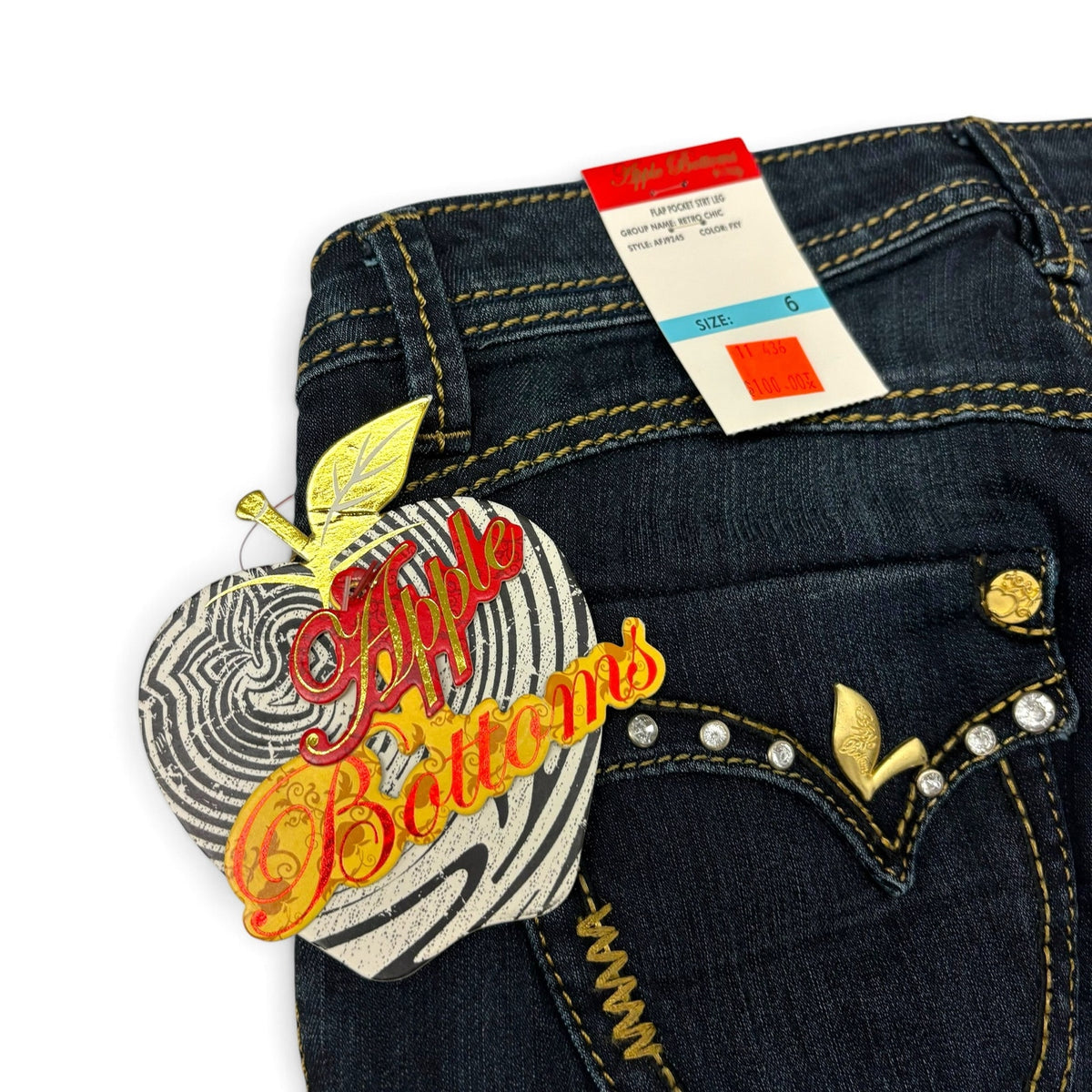 New Vintage Apple Flap Pocket Jeans 6