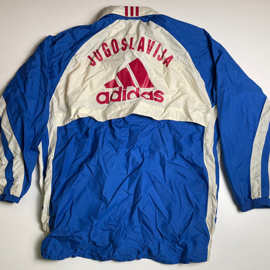 Vintage Adidas yugoslavia 80's windbreaker XL