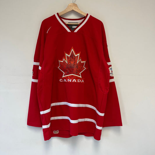 Nike Team Canada 2010 Vancouver Olympics Luongo Jersey XXL