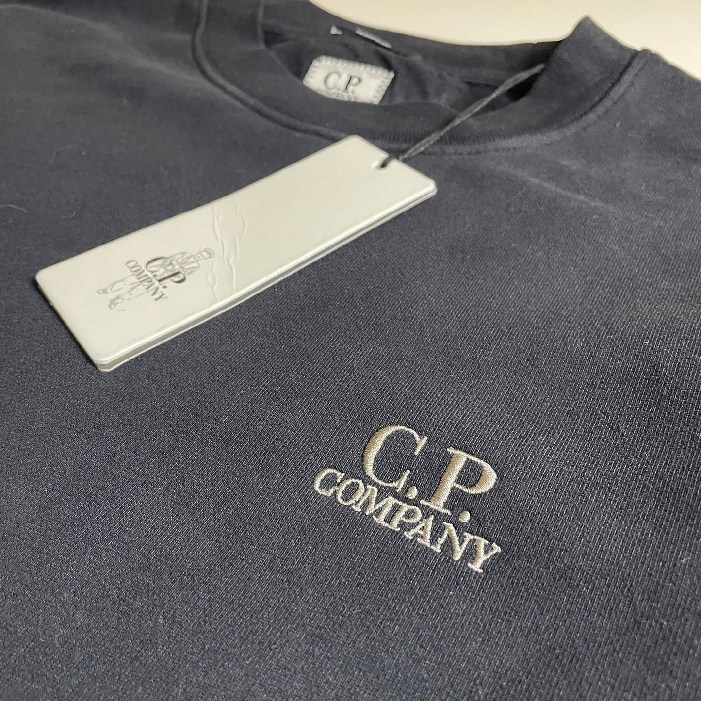 C.P Company logo crewneck NWT L