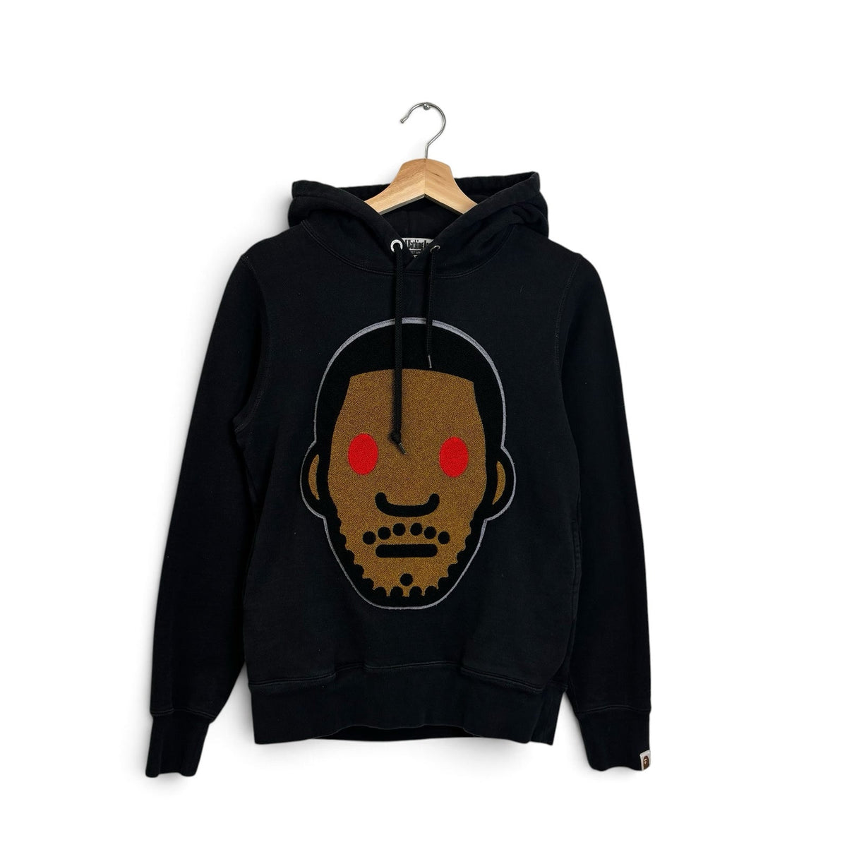 BAPE x Kid Cudi Pullover Hoodie Black SS21 S