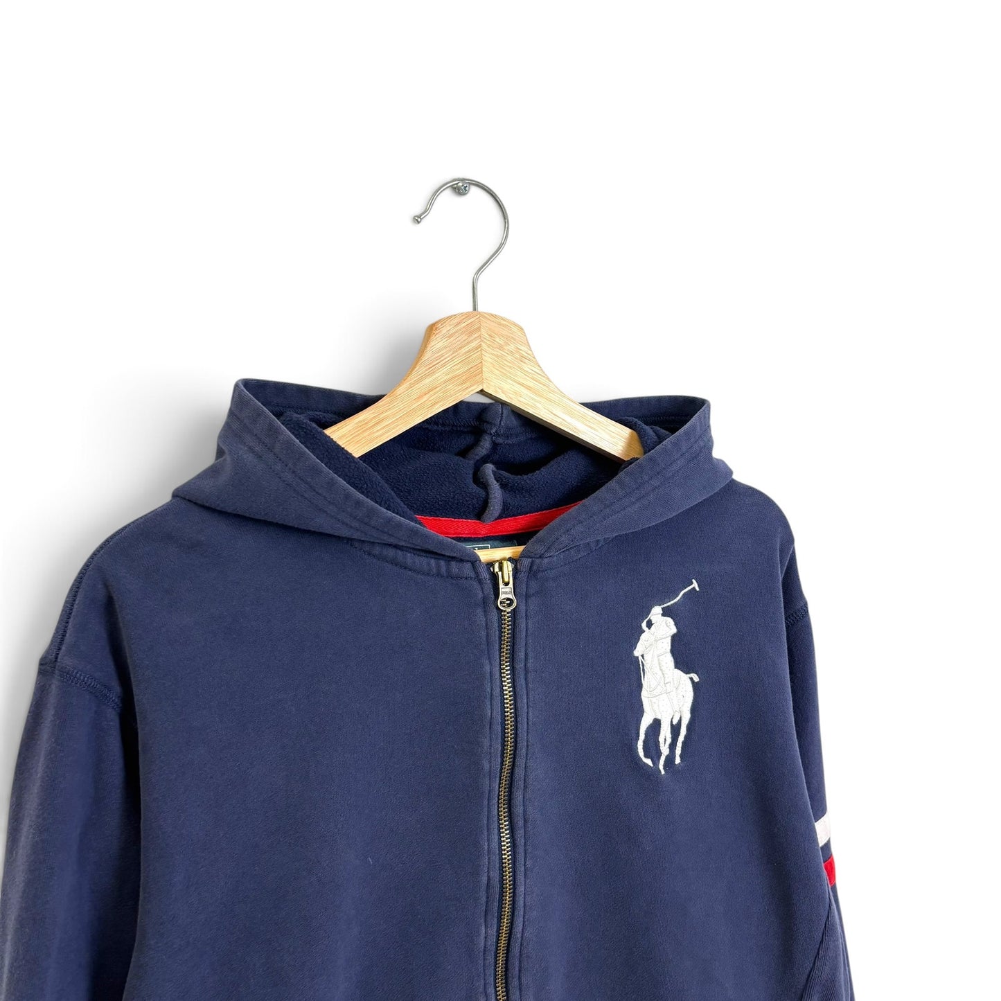 Vintage Polo Ralph Lauren Big Pony Zip Up S