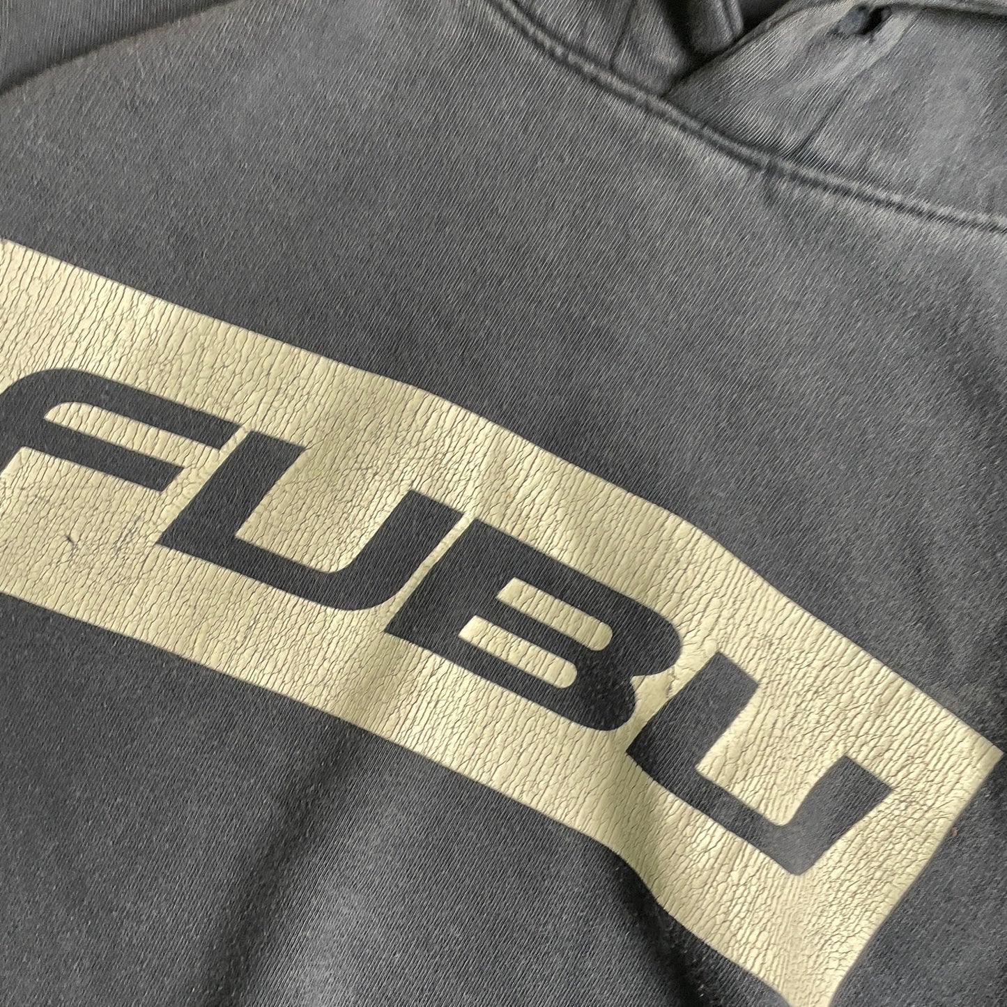 Vintage FUBU box logo y2k hoodie