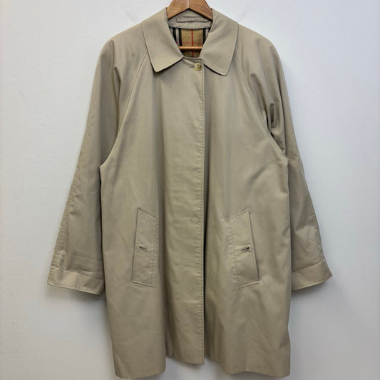Burberry vintage trench coat jacket L