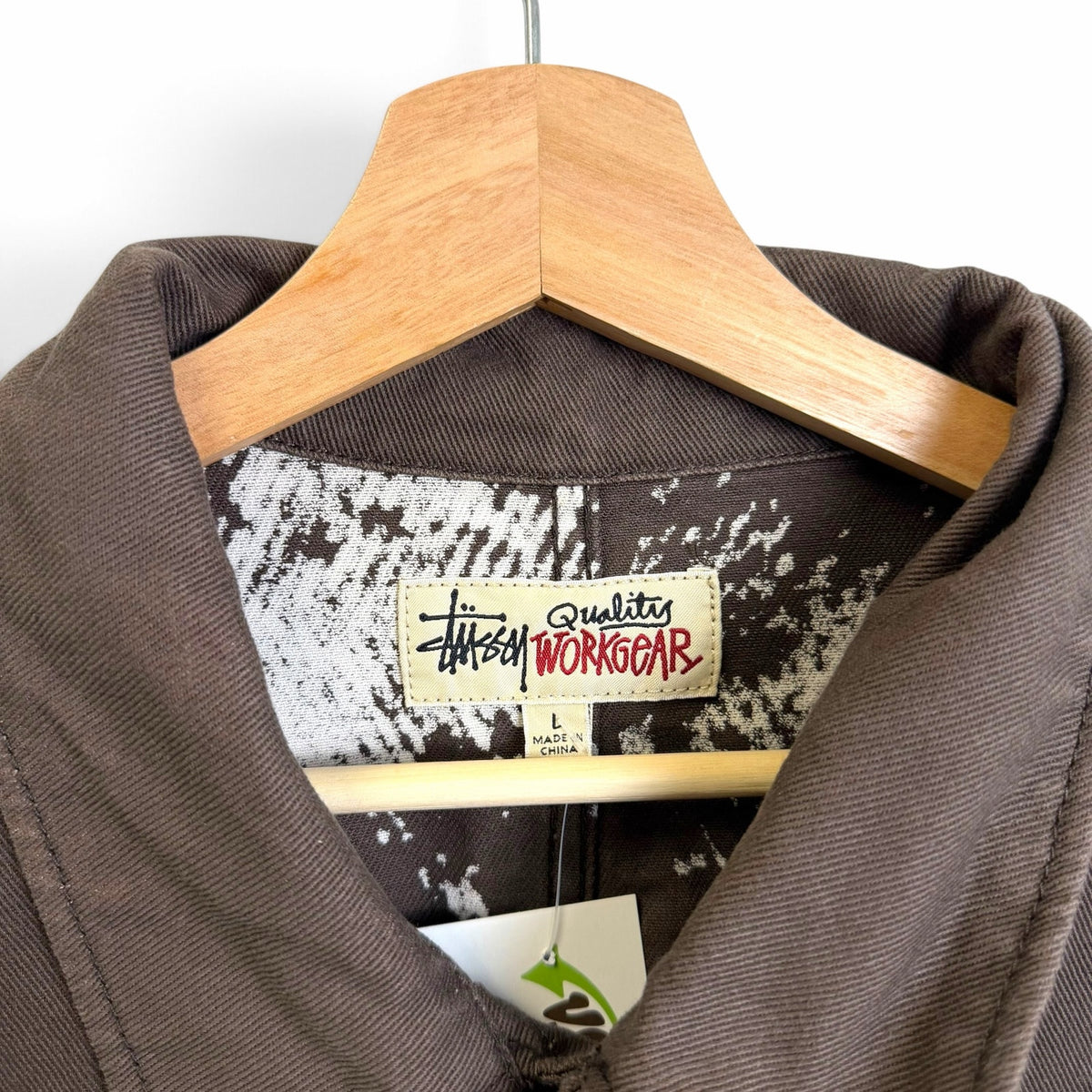 Stussy Workgear Canvas Chore Jacket L