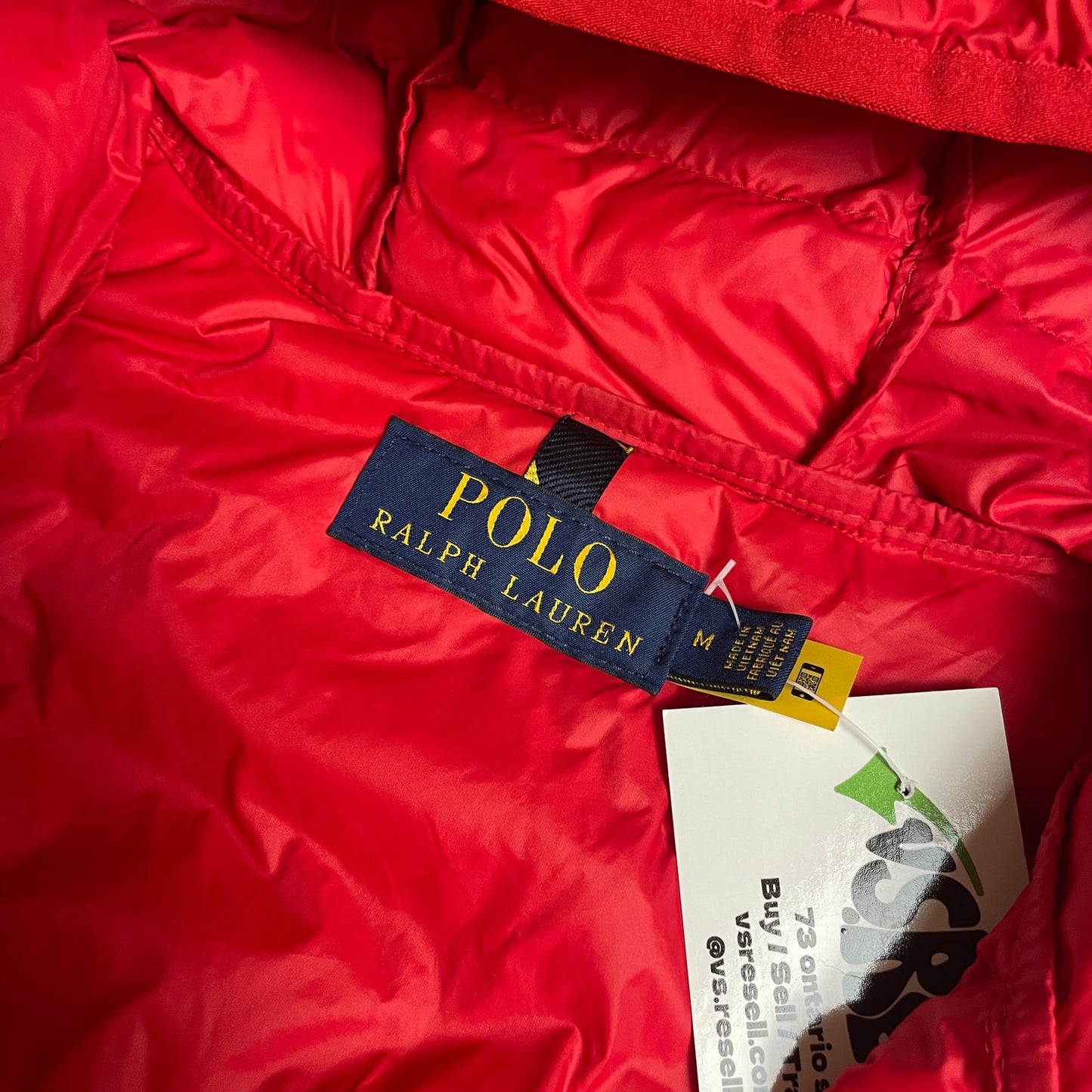 Polo Ralph Lauren puffer jacket XL