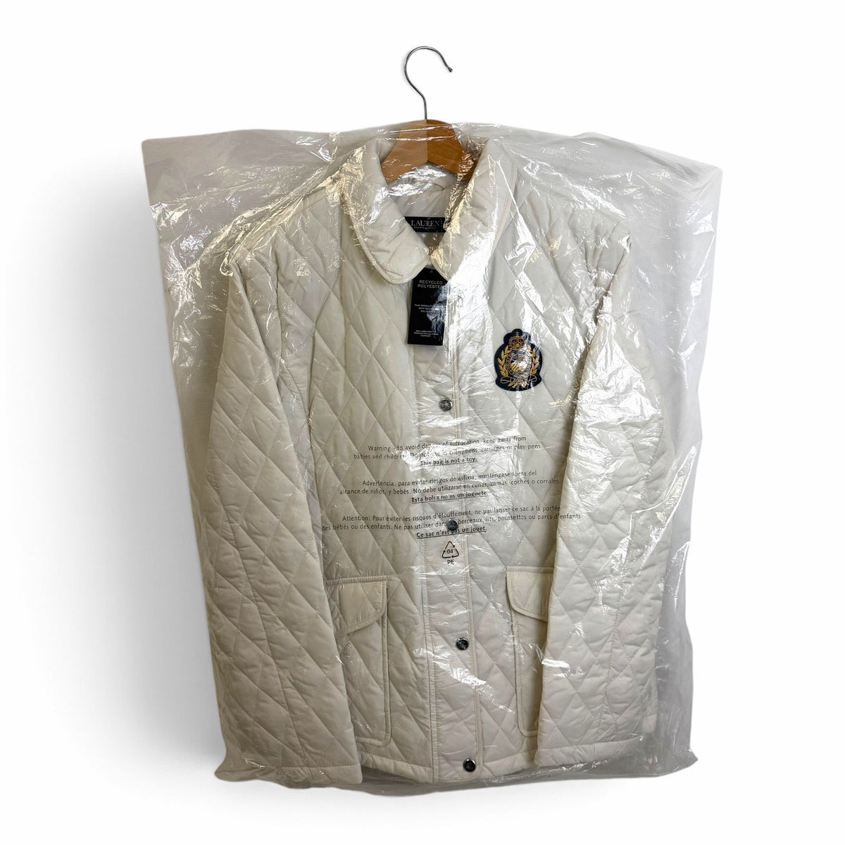 Lauren Ralph Lauren Diamond Quilted Jacket L