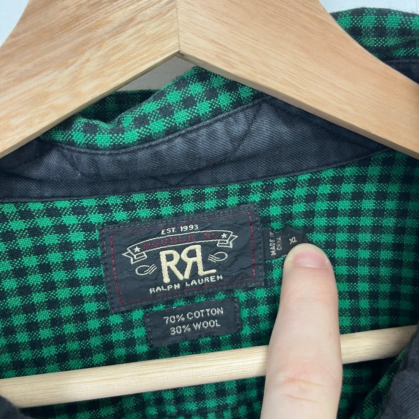 Vintage Polo Ralph Lauren Flannel Shirt XL