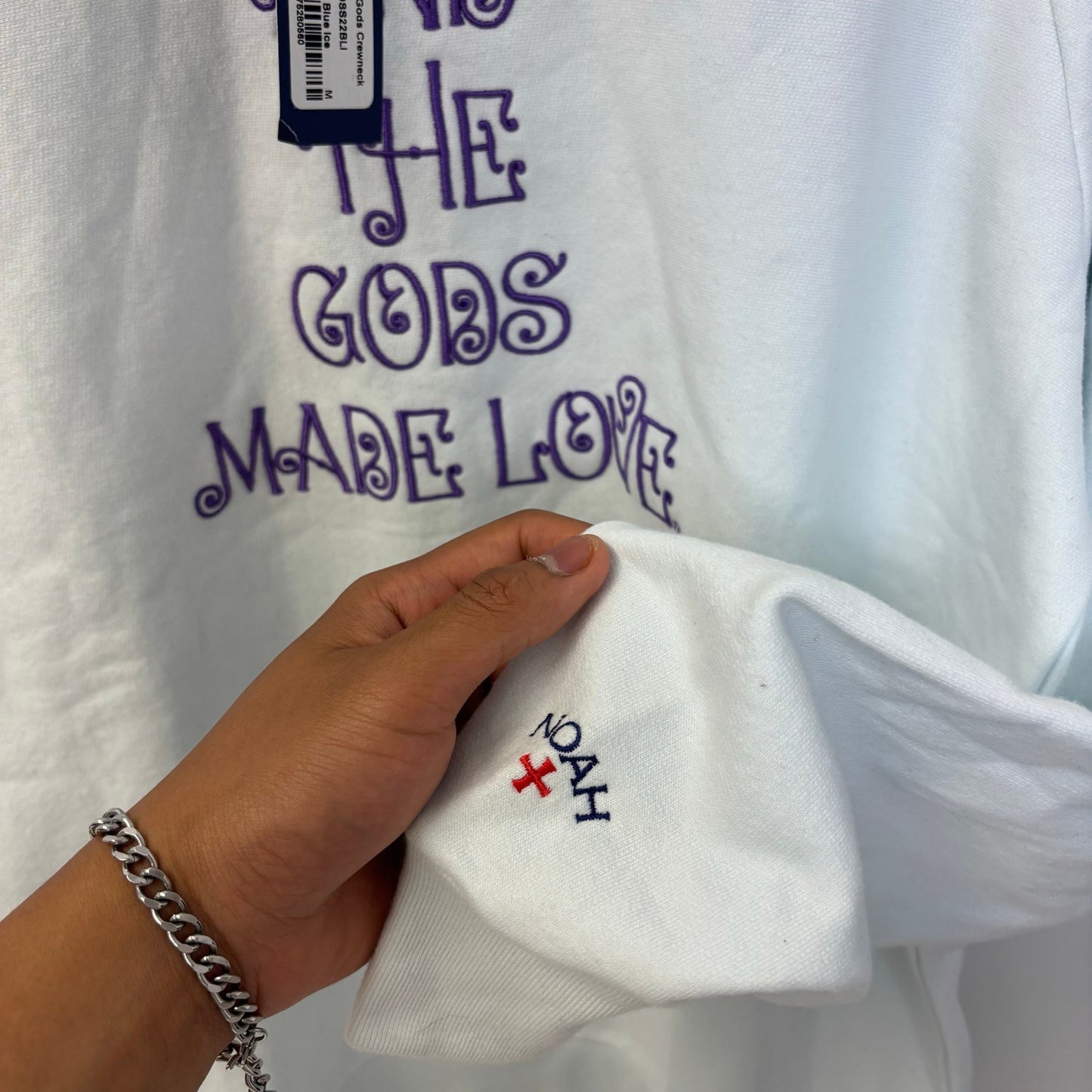 Noah X Jimi Hendrix Gods Made Love Crewneck M NWT