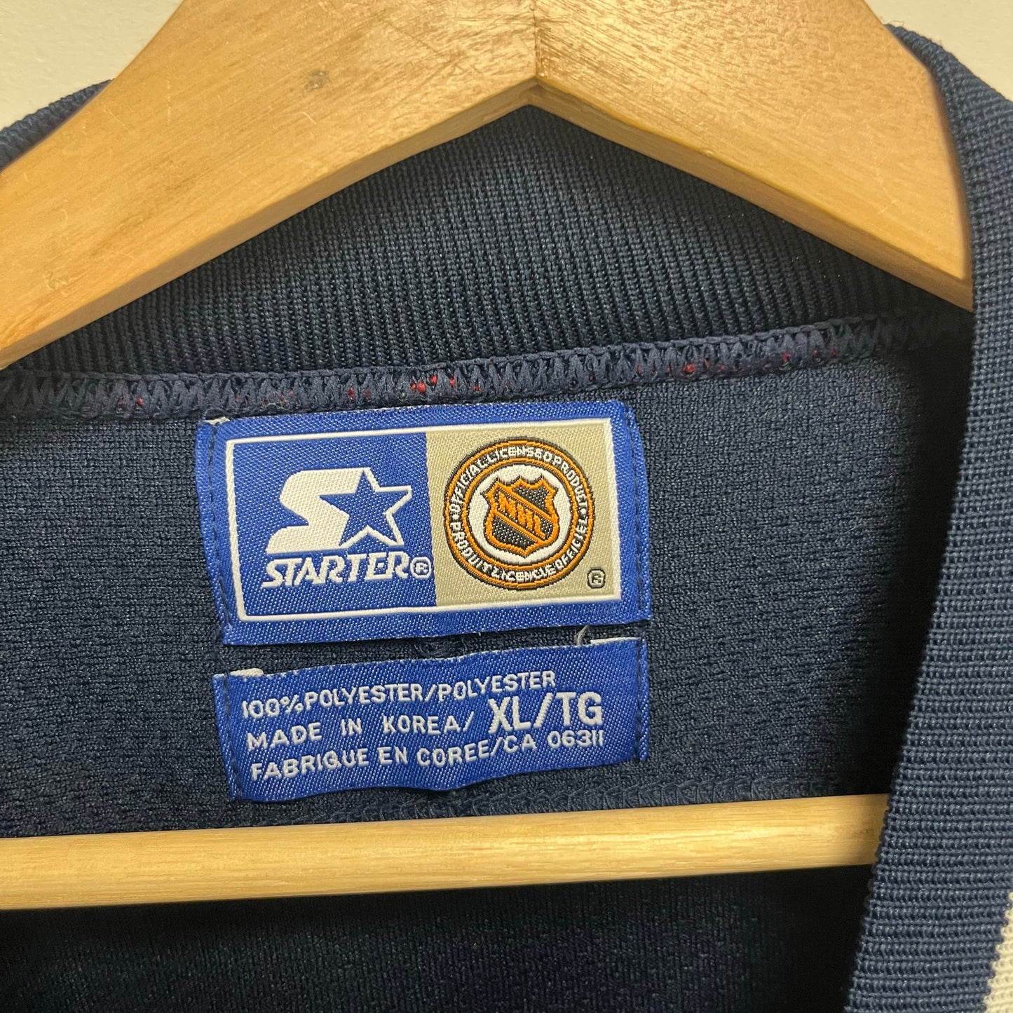 Vintage Starter Vancouver Canucks Jersey XL