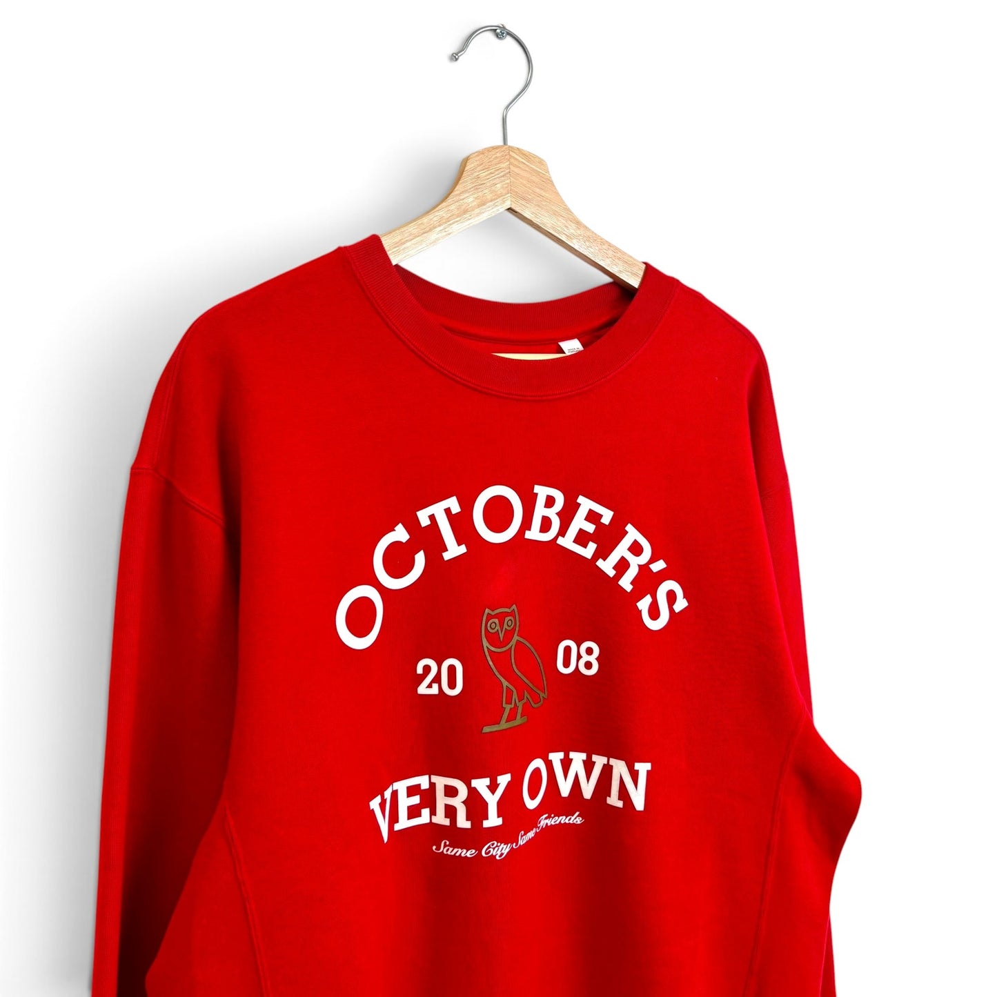 OVO Spell Out Logo Crewneck M