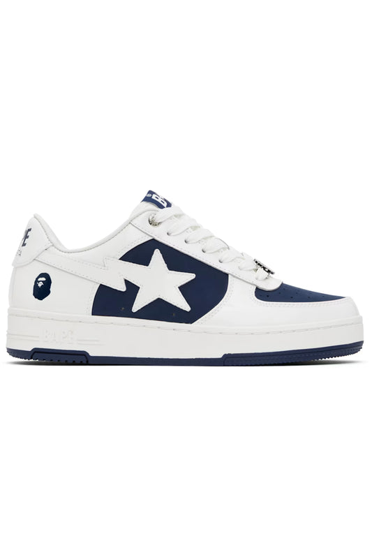 Bathing ape bapesta white navy Size: 11, 12